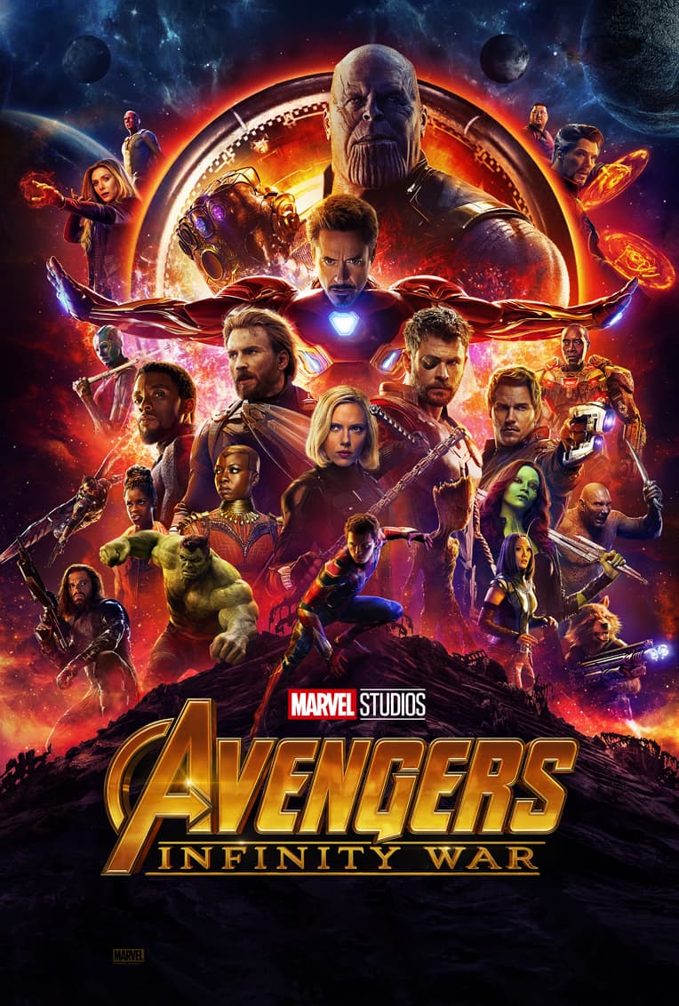 Avengers Infinity War movie poster