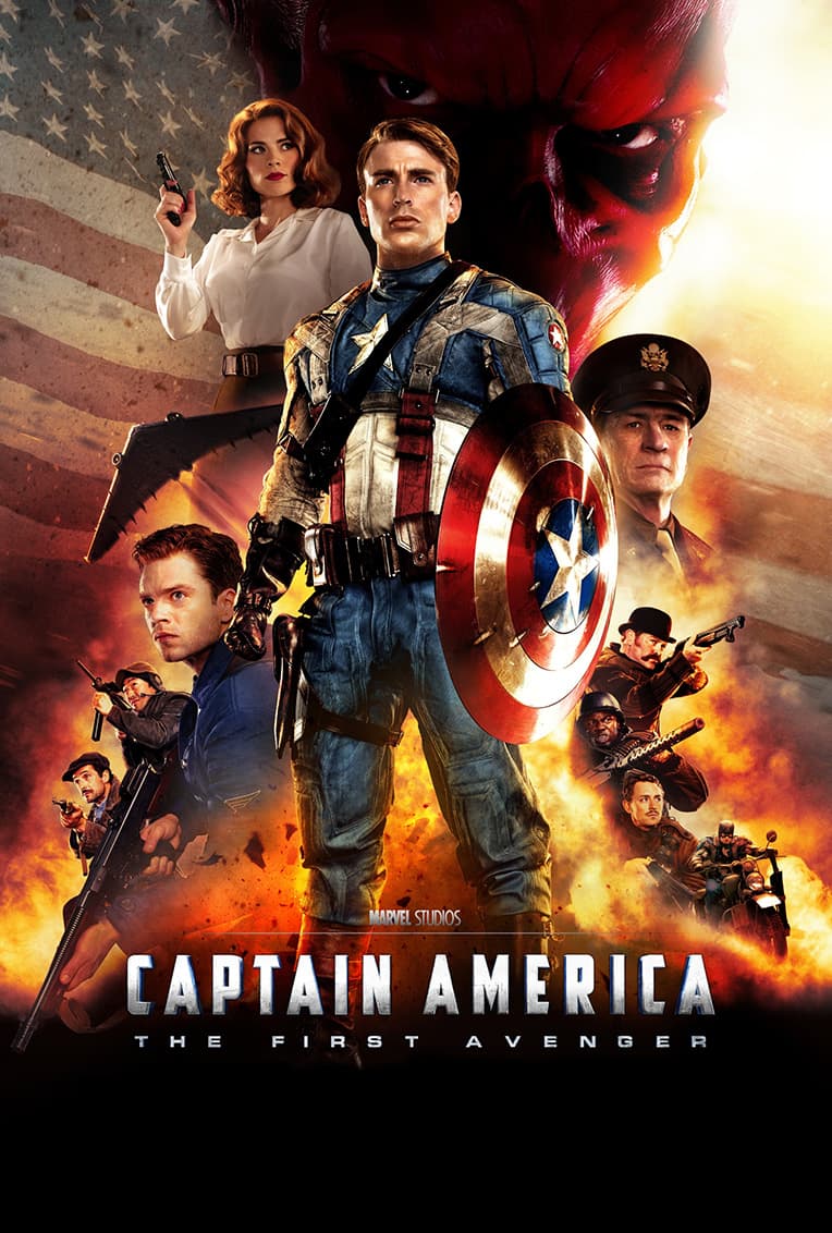 Captain America The First Avenger movie poster