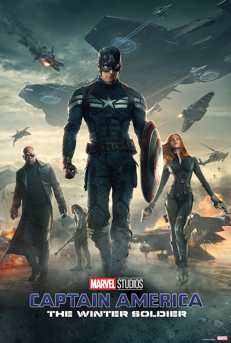 Captain America The Winter Soldier movie poster