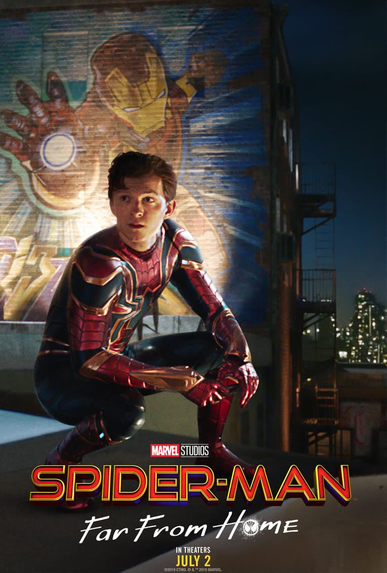 Spider-Man Far From Home movie poster