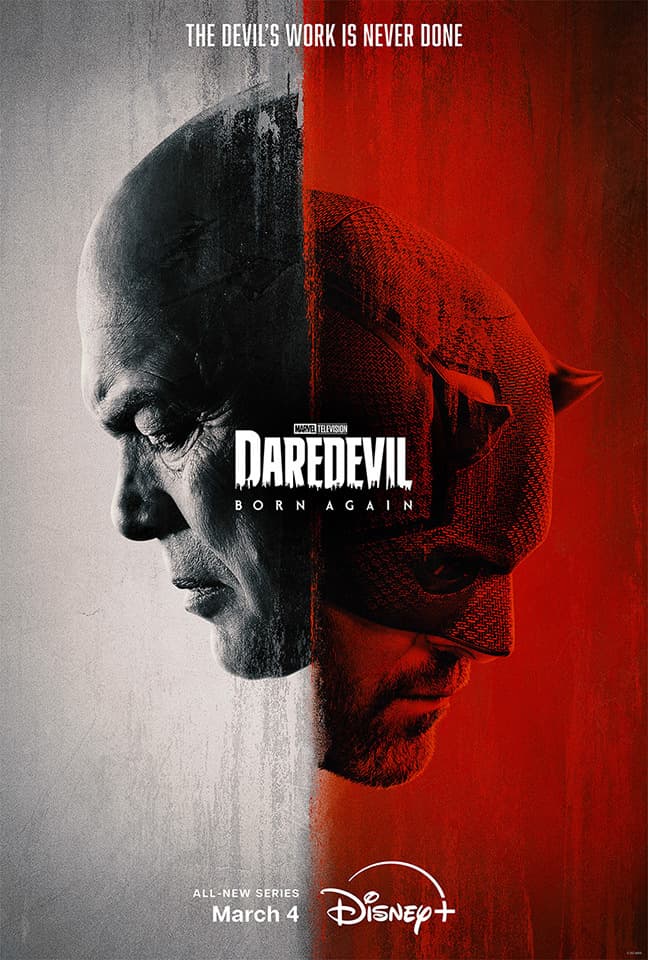 Daredevil Born Again TV poster